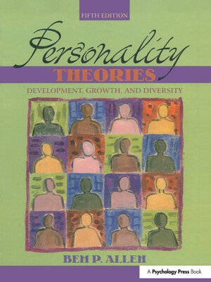 cover image of Personality Theories